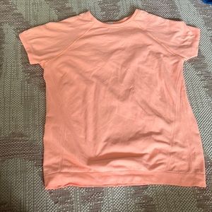 Orange creamsicle girls athleta top